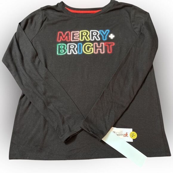 Nwt 16-18 pajama top only merry bright boys - Picture 1 of 1